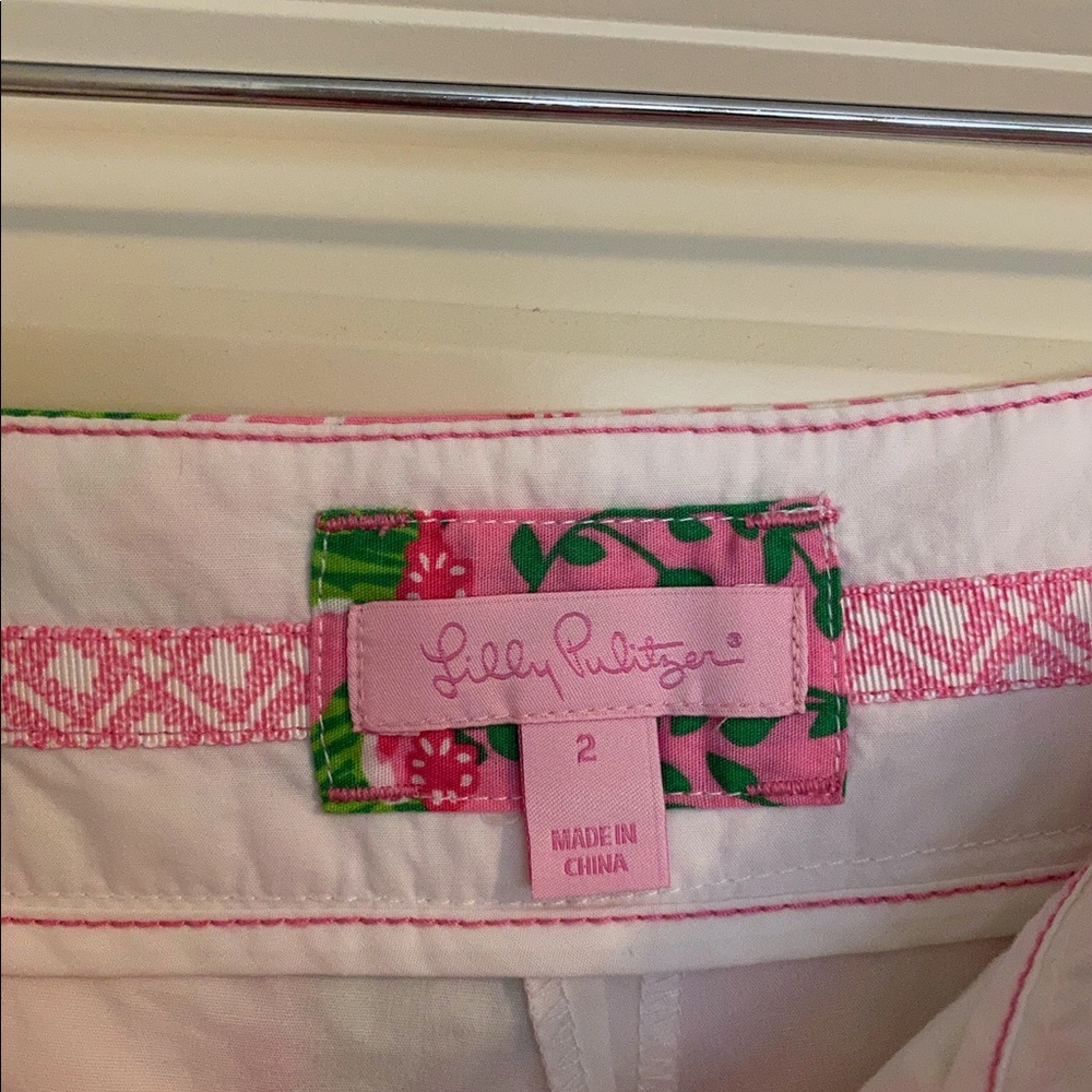 Lilly Pulitzer Patchwork Skort Size 2 - image 3
